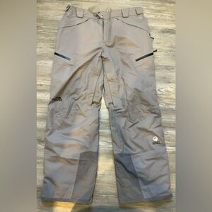 The North Face Pants Mens XL Grey Steep Series Gore-Tex Ski Snow Recco